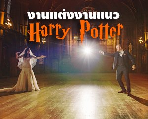 งานแต่งงานแนว Harry Potter ที่จะทำให้ทุกคนอิจฉา เพราะโลกเวทมนต์มีอยู่จริง!!