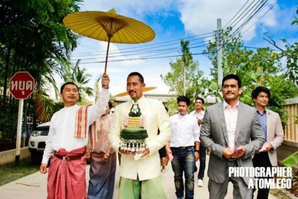 ป๊อก ปิยธิดา ตั๊ก นภัสกร รับพระราชทานน้ำสังข์ แต่งงาน งานแต่งงาน ฤกษ์วิวาห์ พิธีมงคลสมรส ฉลองมงคลสมรส พิธีหมั้น